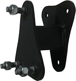MBRP 130718 Black Coated Spare Tire Relocate Bracket