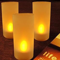 HDE (TM) Flameless Electronic LED Flicker Candle Light