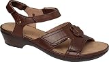 Drew Shoe Women's Petal Slingback Sandal,Dark Brown,7 N US