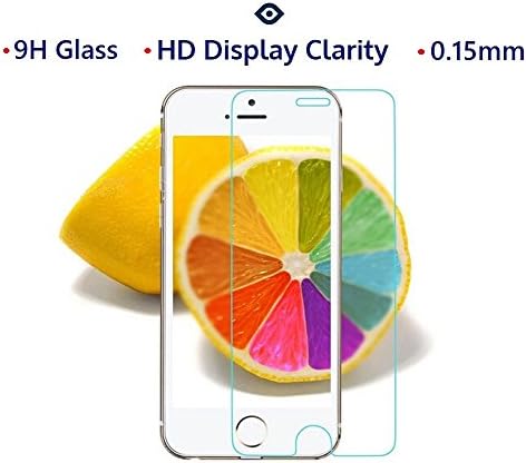 iPhone 6 Plus Screen Protector, Simple Innovation Apple iPhone 6 Plus (5.5 inch) High Defintion (HD) Tempered Glass Premium Screen Protector, thinnest 0.15mm thickness, HD Display Clarity, 8-9 H Hardness, Extreme Sensitivity Touch, Anti-smudge, Bubble Free (1 Pack)