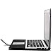 GMYLE Premium Quality Black PU Leather with Microfiber Clip on Sleeve FILP Cover Case for MacBook Air 13.3 (NPL003691)