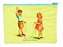 Blue Q Dick & Jane Zipper Pouch