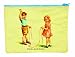 Blue Q Dick & Jane Zipper Pouch