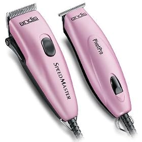 Buy Andis 23880 Pink Pro Duette Professional Clipper and Trimmer for cutting, trimming and outlining... by Andis