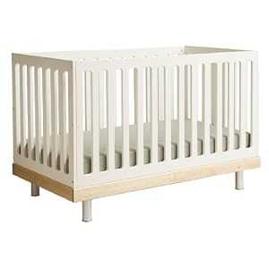 Oeuf Crib Birch (54.25"W X 30.25"L X 36"H, Birch)