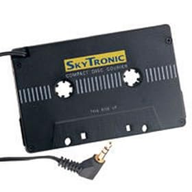 CD adaptor for standard car radio/cassette