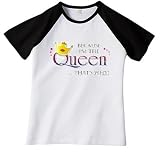 Because I'm The Queen - Humorous / Funny Women's Raglan Sleeve