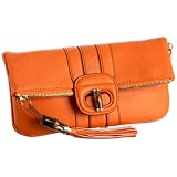 Melie Bianco Mia Bamboo-Accent Clutch