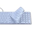 Rasfox KeyBoard Cover Skin for iMac/Mac Pro G5 Ultrathin - Color Clear