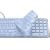 Rasfox KeyBoard Cover Skin for iMac/Mac Pro G5 Ultrathin - Color Clear