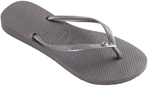 Womens Slim Crystal Glamour Sw Flip Flops Thongs (US