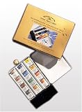 Review Winsor & Newton 0190543 / 12 Half Pan & Water Bottle Box