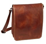 I Medici Postina Due Italian Leather Messenger Bags