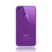 Purple Circle - MiniSuit Verizon iPhone 4th Gen Skin Case compatible for AT&T iPhone 4 / iPhone 4G / 4th Generation 16GB / 32GB + MiniSuit LCD Cleaner keychain