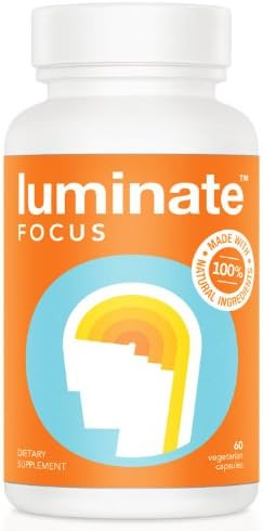 Luminate Focus | Artichoke Extract + Forskolin | Mental Performance Supplement