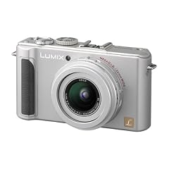 Panasonic Lumix DMC-LX3 Digitalkamera (10 Megapixel, 2.5-fach opt. Zoom, 7,6 cm (3 Zoll) Display, Bildstabilisator) silber