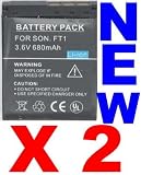 41uumyJ0FoL. SL160  2x NP FT1 Batteries for Sony Cyber shot DSC T9 DSC T10 L1 DSC TX1 & More!