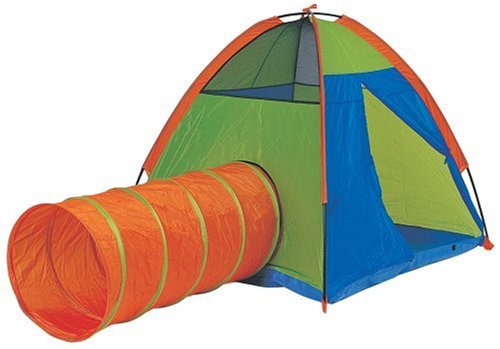 Pacific Play Tents Hide Me Play Tent  &  Tunnel (Colors may vary)