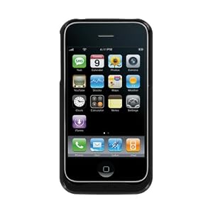 mophie juice pack air case and rechargeable battery for iPhone 3G, 3G S (Black)