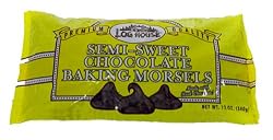 Log House Real Semisweet Chocolate Chips, 12-Ounce Packages (Pack of 12)