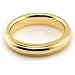 14K Yellow Gold Wedding Bands 4mm Milgrain comfort-fit