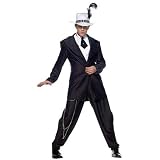 6pc. Zoot Suit w/pin striped jacket,pants,shirt,belt,chain,tie