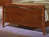 The Casual Collection King Floating Footboard (Dark Cherry)