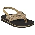 Toddler Boys' Circo&reg; Bailey Canvas Flip Flops - Brown