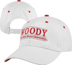 Ohio State Buckeyes "WOODY" The Game Classic Bar Adjustable Cap with Mascot Name