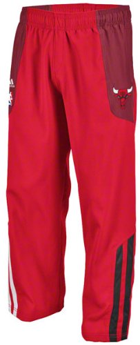 Chicago Bulls Red 2011-2012 On-Court Warm-Up Pants