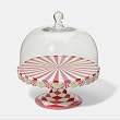 Department 56 Peppermint Dome Cake Plate