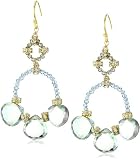 Diane Yang Green Quartz Drop Chandelier Earrings 41uuxSiGxWL. SL160 Diane Yang Green Quartz Drop Chandelier Earrings