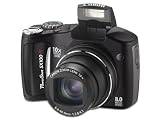 Canon Powershot SX100 IS (8 Megapixel, 10-fach opt. Zoom, 2,5" Display, Bildstabilisator) schwarz - 