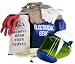 Arc Flash Kit Level 2 with Navy Flame Resistant SM Coveralls and XL Gloves