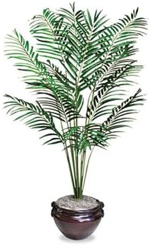 GLOLITE NUDELL, LLC Artificial Areca Palm Tree, 6-ft. Overall Height (T7786)