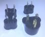 Voltage Valet P4B Set of 4 Nongrounded Adaptor Plugs TYPES: A, B, C, D