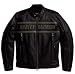 Harley-Davidson  Men's Endurance Leather Jacket-LIMITED EDITION. Midweight. Leather applique graphics. Leather piping. 97113-09VM