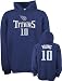 Vince Young Reebok Name and Number Hooded Tennessee Titans Sweatshirt - Large