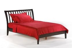 NutmegMultiSizedPlatformBedw/DarkChocolateFinish
