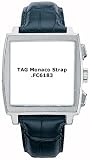 Tag Heuer Monaco New Original Manufacturer Crocodile Leather Strap FC6183