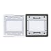 Gepe Slide Mounts Metal Mask - 2 Halves -Lkm Tray Glassless Box Of 20. 24X36X2 - 7011
