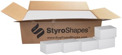 StyroShapes, FOAM BLOCKS 3" x 12" x 12" - 32 Per Case