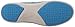Dansko Women's Belle Blue Textured Canvas Fashion Sneaker