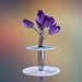 Cupcake Snap 5-Tier Round Acrylic Cupcake Stand and Dessert Tower