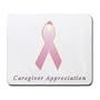Caregiver Appreciation Awareness Ribbon Mouse Pad