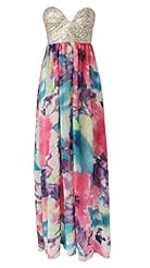 Sexy General Print Glittering Evening Dress/Maxi Dress 