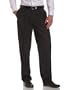 Savane Men's Big Select Edition Pleated Dress Pant,Black,48W 32L