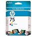 Original HP 75 High-Yield Tricolor Ink Cartridge 4-Pack (CB337W) Image