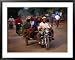 Motorcycle Carrying Produce and People to Bavel, Battambang, Cambodia Lonely Planet Collection Framed Art Poster Print by Jerry Galea, 39x31