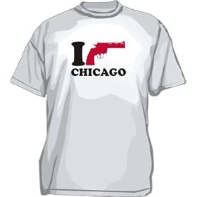 I Gun Chicago CHI Men's tee Shirt in 6 colors Small thru 5XL